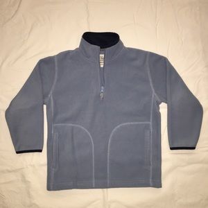 Light blue fleece child small Old Navy quarter zip